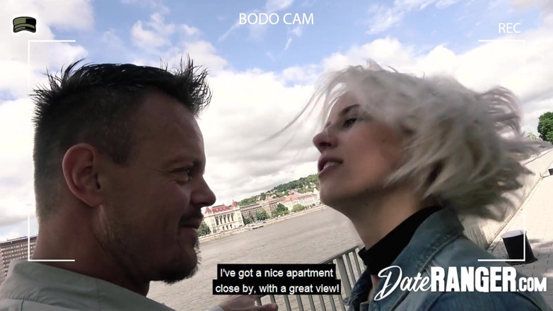 Date Ranger: Hungarian angel Amy Doux gets fucked by german in apartment