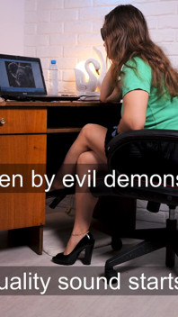 Boss in Robe Used Secretary