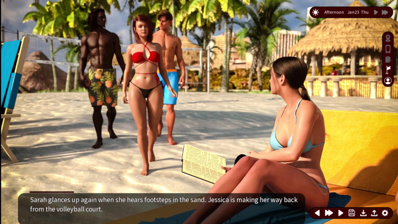 Johannes Gaming: Whispers of Desire - Faithfull Path 10 Sarah Looks Amazing in Her 2...