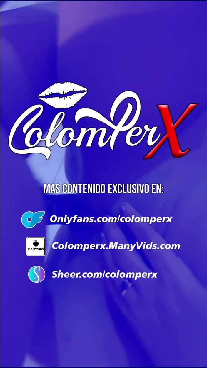 ColomPerx: POV Latina Riding Hard on Chair While Moaning Loud