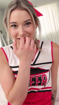 Cheerleader Step Sis and BFF Need Extra Practice - Addison Vodka Thea Summers