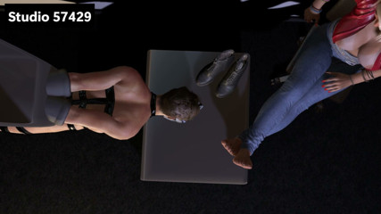 Studio 57429: Femdom Socks Smelling Machine, BDSM