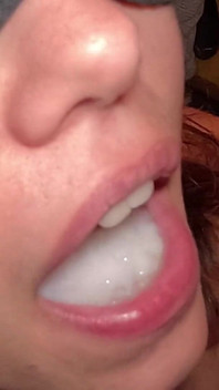 Cumshot and Swallow