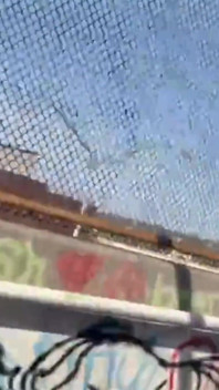 Walking Around Naked Fucking My Pussy with Vibrator on a Public Fly Over Bridge