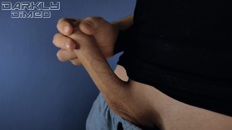 DarklyDimeo: Nadržený chlap honí velký péro a sténá z orgasmu ASMR,...