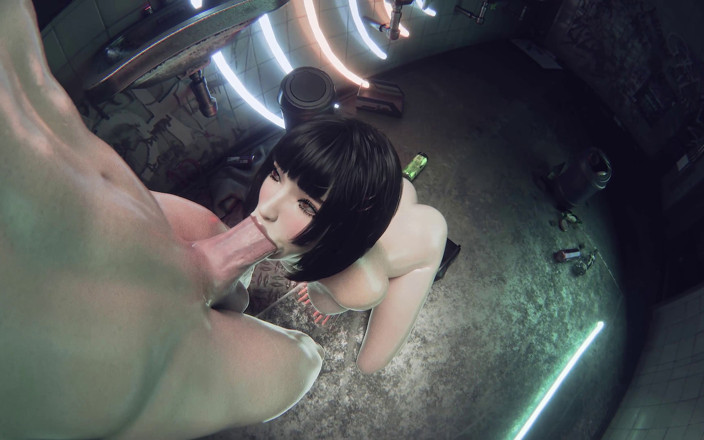 Orlikx: Eve Stellar Blade Full Nude Sloppy Blowjob with Moans - 3D Animation