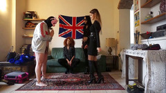 Lady Mesmeratrix Official: Кралі фемдом люблять штовхати свого раба в яйця