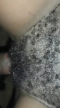 My Hairy Pussy Getting Fucked Raw and He Cum Inside My Pussy