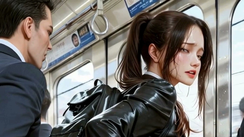 Real story futanari JOI: Hentai Asian Trans Sissy Public Anal on the Tokyo Subway -...