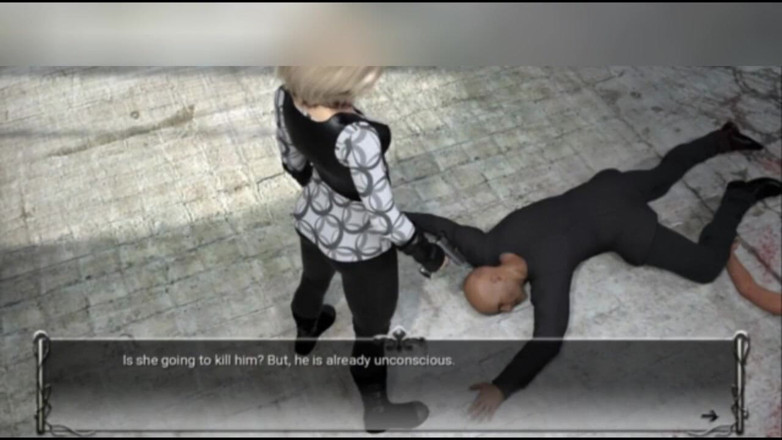 3DXXXTEEN2 Cartoon: The punishment. 3D porn cartoon sex