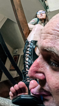 Obedience Amidst the Noise - Shoe and Toe Worship Under the Mistress’s Strict Control