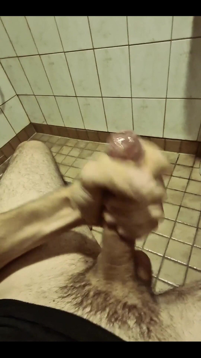 Awesome A: Big Cock Jerking off