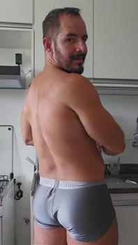 Giant Cock in Underwear