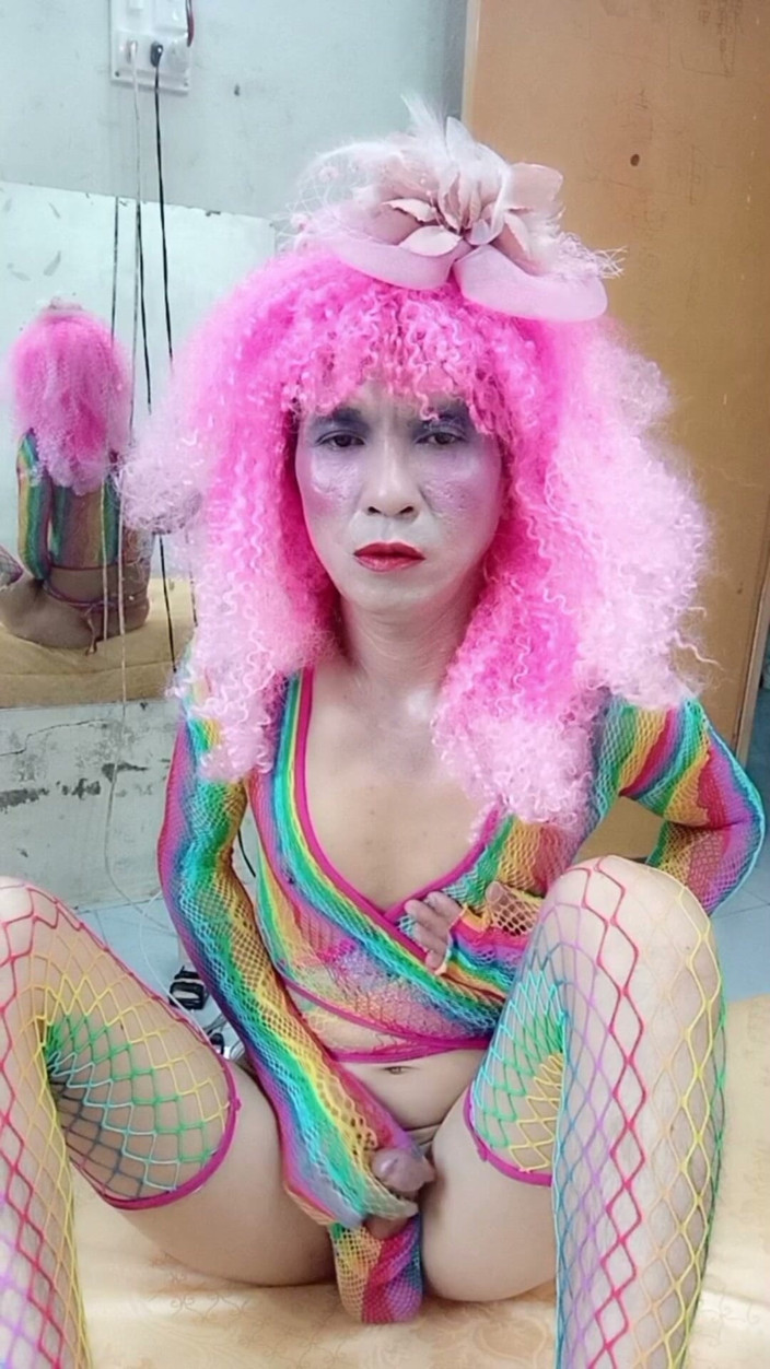 nguyen dang thien tri: Transsexuala Le Poartă haine sexy și joacă cești de sex