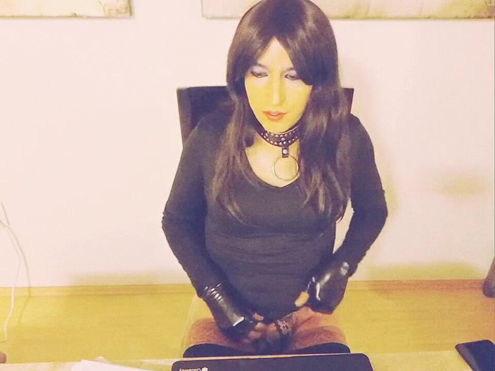 Tammy sissy slave: Nice Masturbation at Home