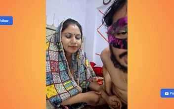 Desi Indian Step Mom with Step Son