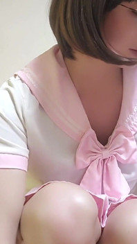 ชุดนักเรียน น้ำควยไหลออกจากหีเซ็กซี่