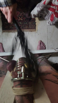 Goode Girl Unholy Crucifix Ballbusting Pt3