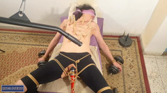 Bdsmlovers91: Kinktober 2022 Tag 22 fitnessstudio zu hause - farbige version