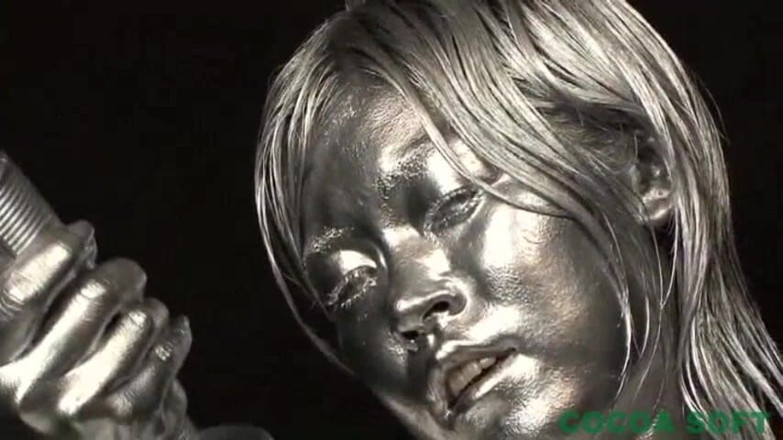 Cocoa Soft: Silver painting 004