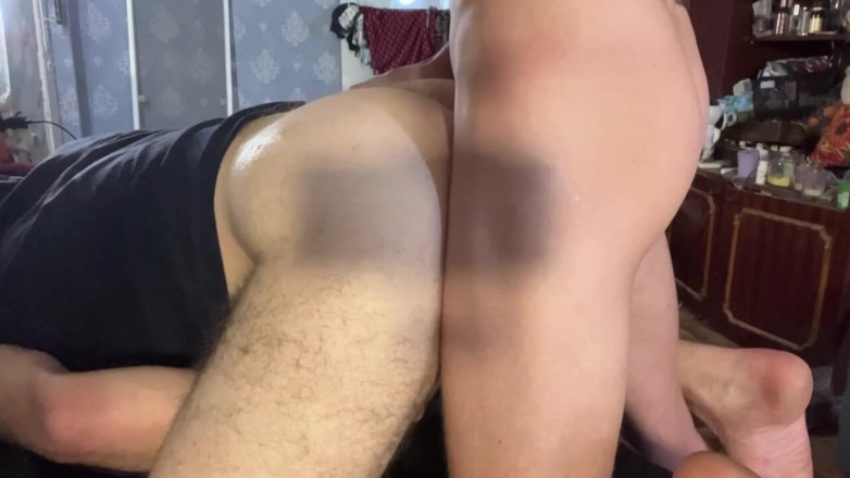 MaxHotty: Stepdaddy Sucks Young Cock Man and Gets Cum on Hole