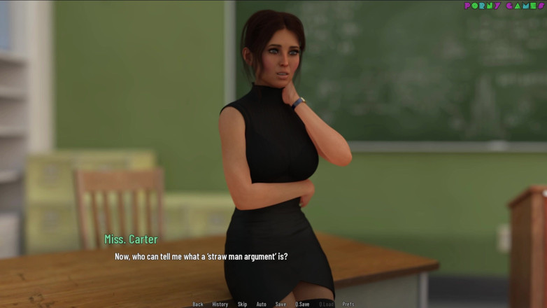 Porny Games: University Days by Greebo - Hotel Night with Stepmommy 9