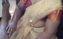 Luxmi Wife: Chithi / Chaachi se font baiser dans un sari sexy - partie 1