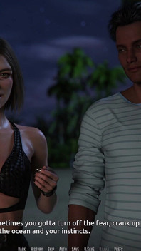 Dominos Beach 6: Jhon Night Surfing First Time & Zoe Cave Hookup