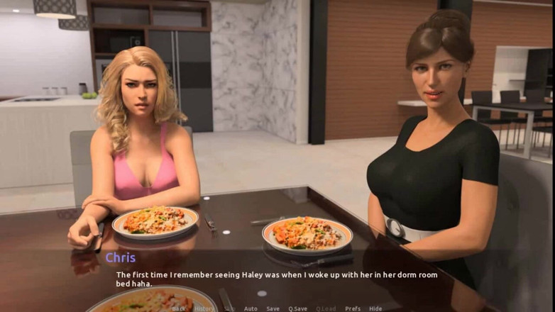 Dirty GamesXxX: La visite : une blonde fait un footjob sur une très...