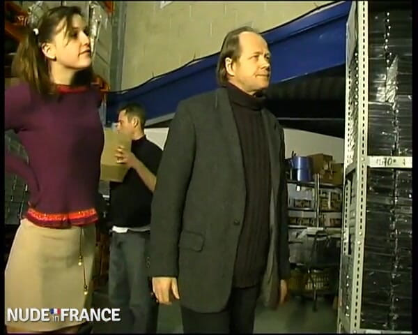 Nude in France: Ana comes to see Jack for a secretarial position... ouch
