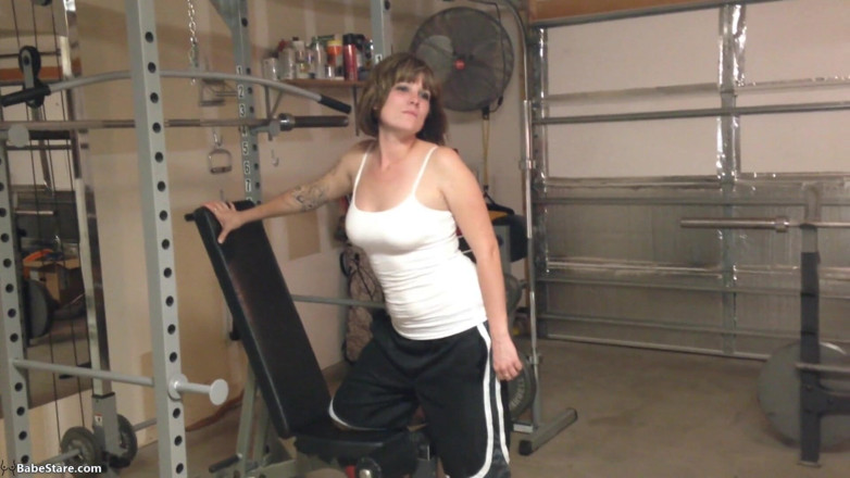 Babe Stare: Misty works out and works you out