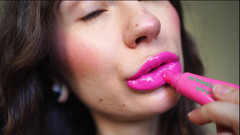 Rarible Diamond: Lagen van roze lipgloss