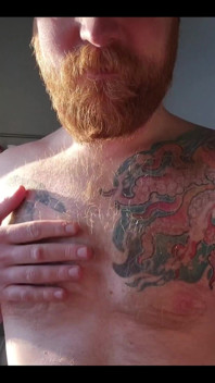 Ginger Fur in the Morning