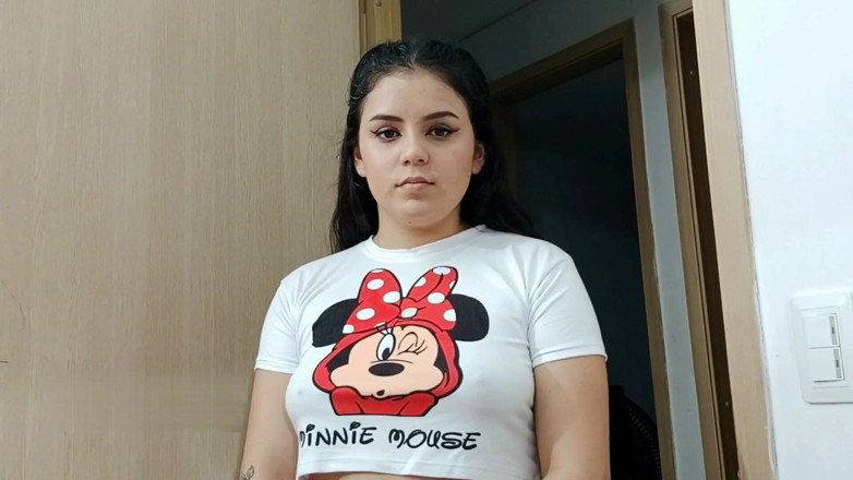 MelanieCaceres: Adik tiri memberikan saya keinginan untuk memancut ke dalam pepeknya -...