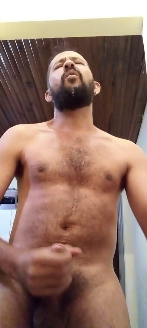 Stink HairyMale: Spit x big cock