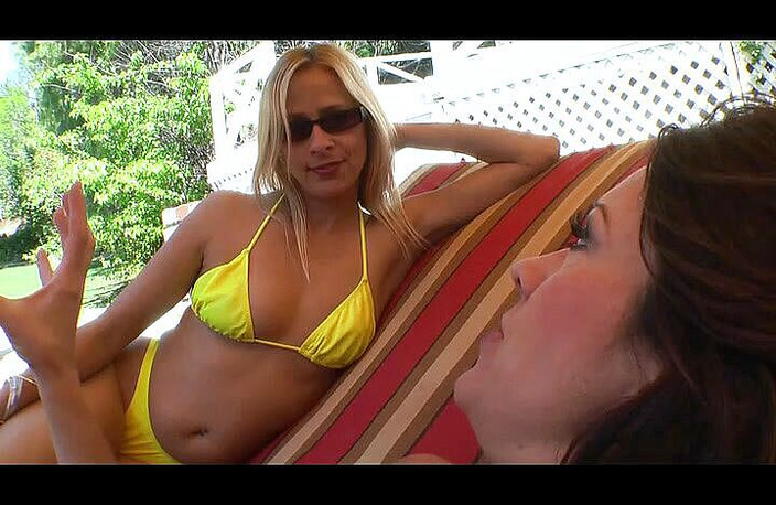 CBD Media: Two lesbian MILF couple fingering and licking each other's shaved...