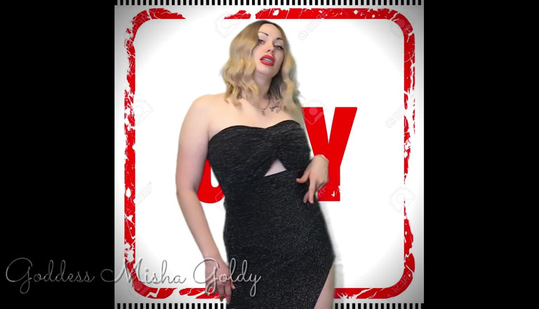 Goddess Misha Goldy: Te encanta tomar polla! Quieres chupar la polla! ¡No quieres coño! ¡Eres...