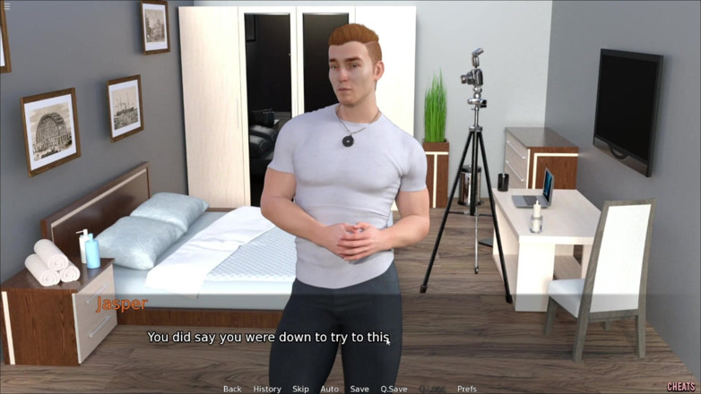Future man: Gays cachondos Kevin y Jasper haciendo camshow