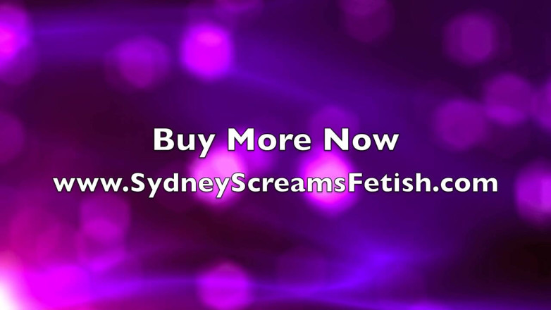 Sydney screams fetish: Атласні трусики дражнять - hd 