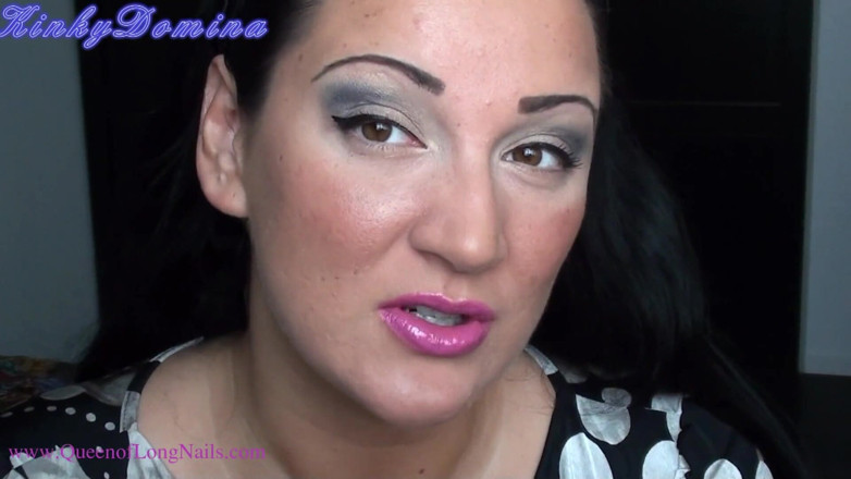 KinkyDomina: Hot pink lips JOI