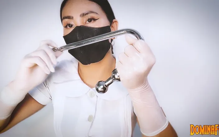 DominaFireOfficial: Asmr Medical Glove Fetish
