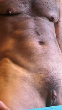 Teasing with My Blue Thong