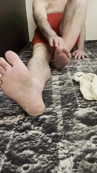 Trainer Karls Größe 13 nackte Füße [8893]