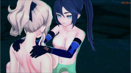 Hentai Smash: Futa jean jilat memek sebelum ngentot gaya doggy sama kontol...