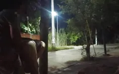 Couple Fucking in Outdoor Risky Flashing Without Panties