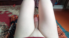 Kitty_Cross: Youtube Model crossdresserkitty hands free nejvíce bílé nohy stříkání mezi...