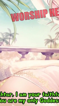 Ishtar pengen sama mana-mu, eresh deh hatimu- keduanya pengen spermamu! (Nasib Grand Order) [Femdom, Lesbian, Threesome FFM]