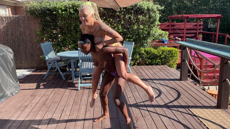 CJ Films: Topless Lift and Carry Featuring Paris Love and Andi Vicious