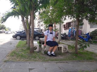 Fampfy Nana: Thai-studentin, ladyboy zeigt mir