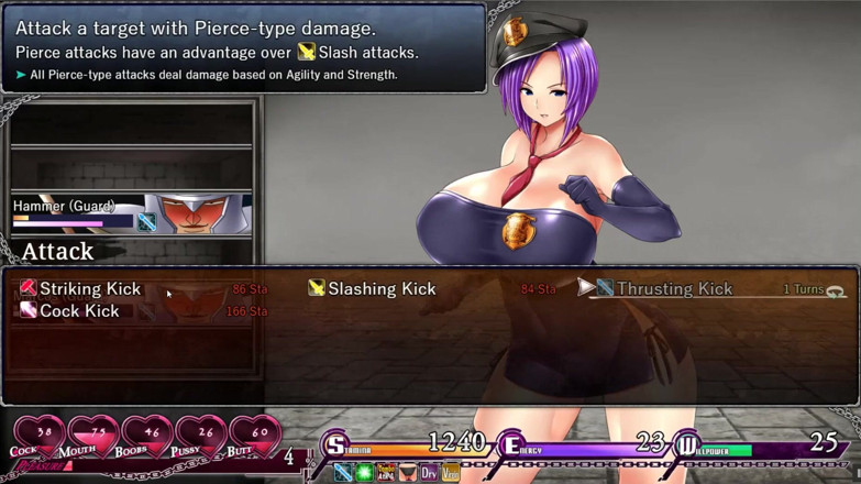 Cumming Gaming: Karryn's prison silent walkthough [PornPlay Hentai game] Ep.8 love to be...